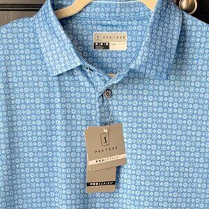 PGA Tour Pro Series Polo Golf Shirt Medium NWT